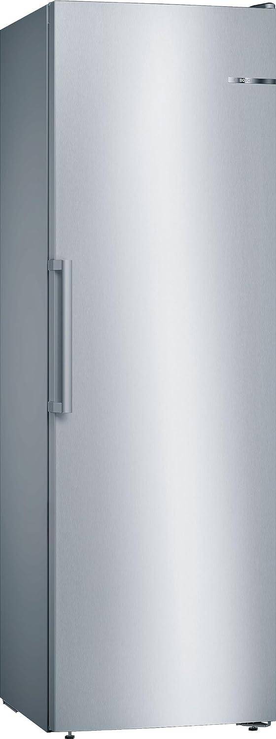 Bosch GSN36VLEP Stand Gefrierschrank, 60cm breit, 242l, VarioZone, NoFrost, Edelstahl-Optik