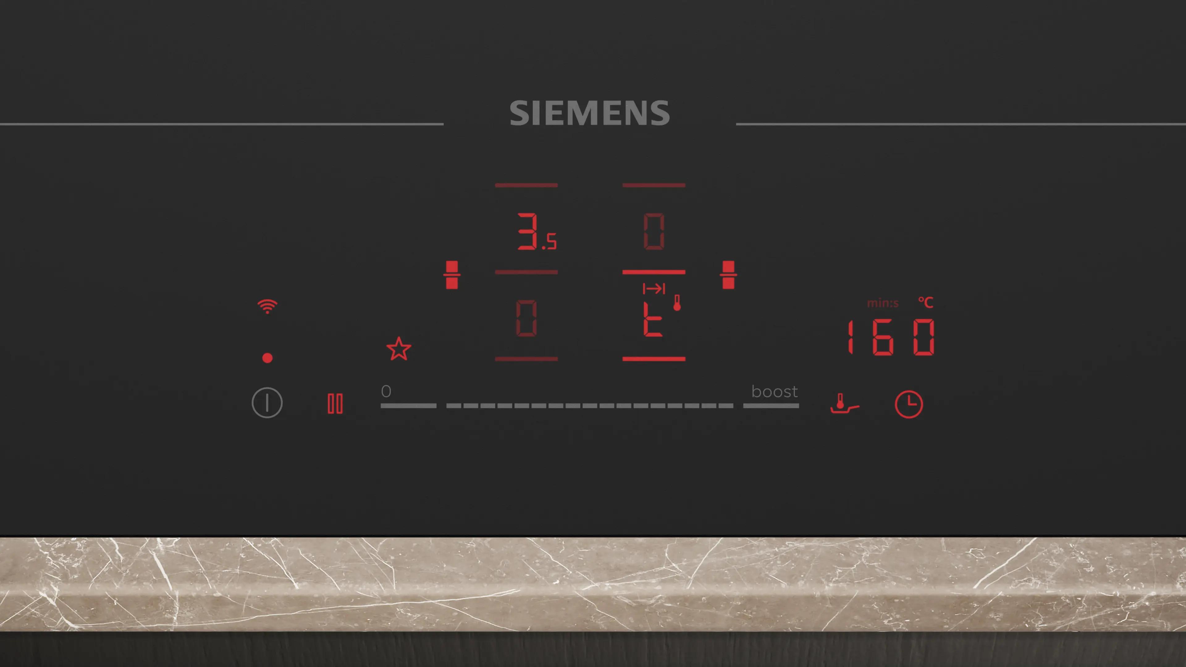 Siemens EX61AHYC1E autarkes 59.2 cm Induktions Kochfeld/Herdplatte 4 Zone(n)