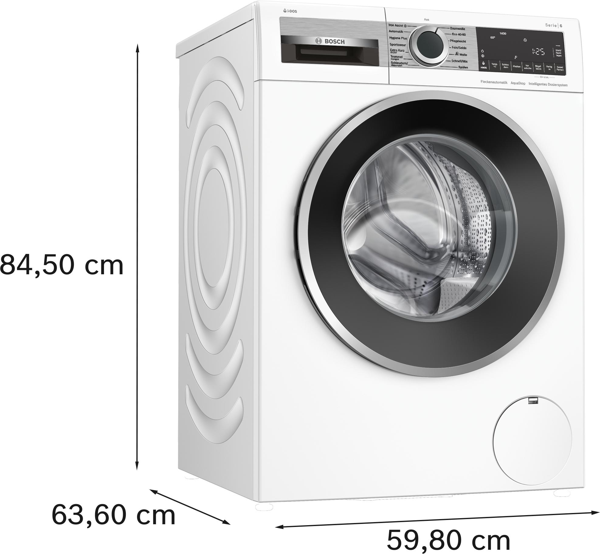 Bosch WGG244F40 Waschmaschine 9kg 1400U/min i-DOS IronAssist ActiveWaterPlus SpeedPerfect EEK:A