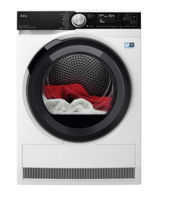 AEG TR9W80690 WiFi Wärmepumpentrockner / 3D Scan / FiberPro / 9,0 kg / Mengenautomatik / Knitterschutz, A+++