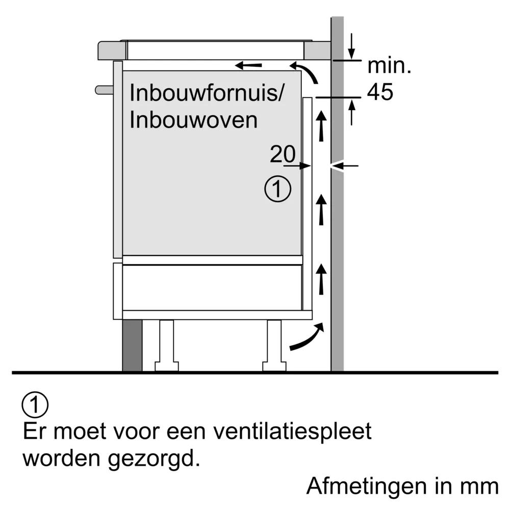 Bosch PVQ61CHB1E 60cm Induktionskochfeld 60 cm Mattschwarz, Rahmenlos