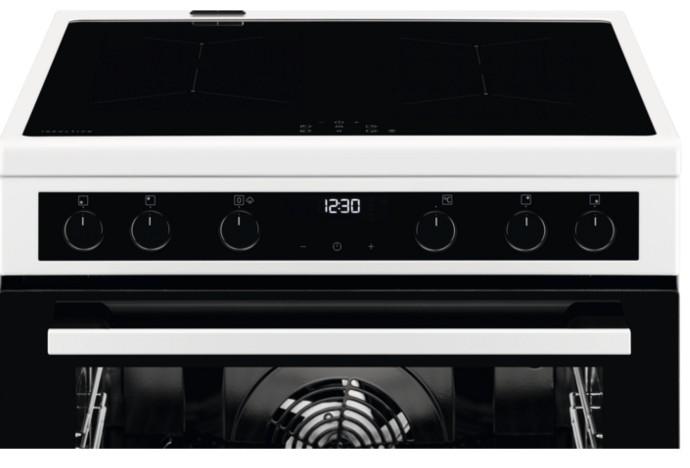 AEG CIB6642BBW  Standherd mit Induktionskochfeld & SteamBake-Backofen, 73 l, EEK A weiß