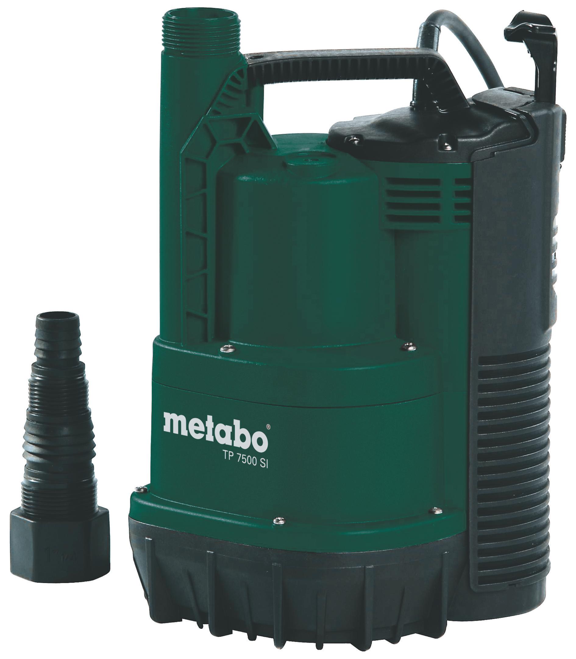 Metabo TP 7500 SI Flachsaugende Klarwasser-Tauchpumpe (7500l/h/300W) 0250750013