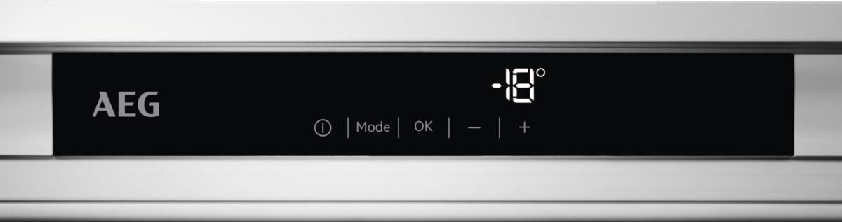 AEG TAB7N12EF Einbau-Gefrierschrank, 122,5 cm, 122 Liter, No-Frost, Festtür, weiß