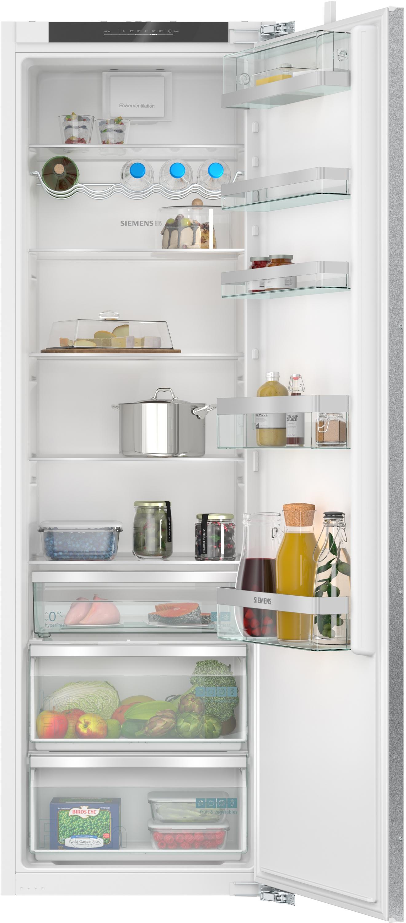 Siemens KI81RADD0 Einbaukühlschrank, Nischenhöhe 177,5 cm, Festtürtechnik, softClosing-Tür