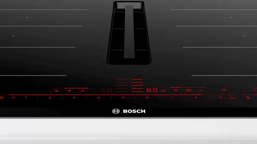 Bosch PXX875D67E Serie 8 Induktions Kochfeld mit integriertem Dunstabzug 80cm B