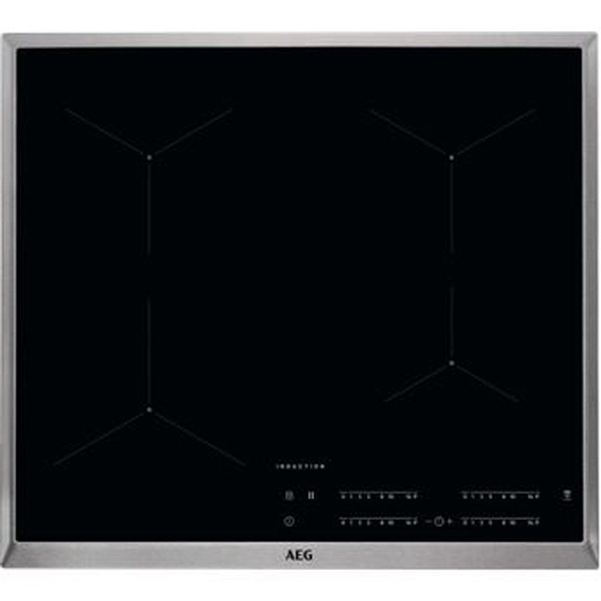 AEG IKB64431XB Elektro-Kochfeld/Induktionskochfeld /Hob²Hood-Funktion/60 cm
