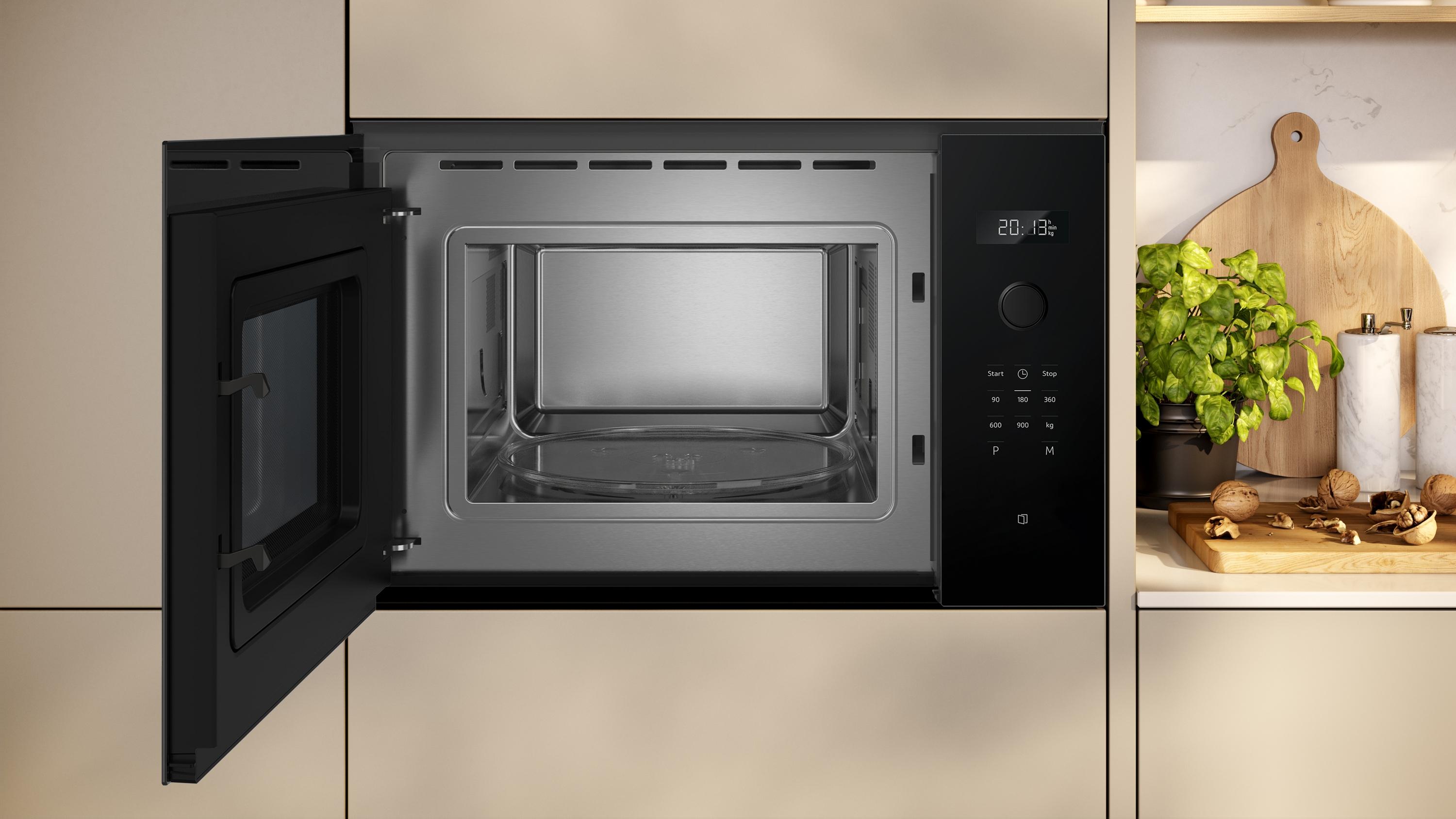 Neff HLAWD53K0 N 50, Einbau Mikrowelle, 59 x 38 cm, Schwarz
