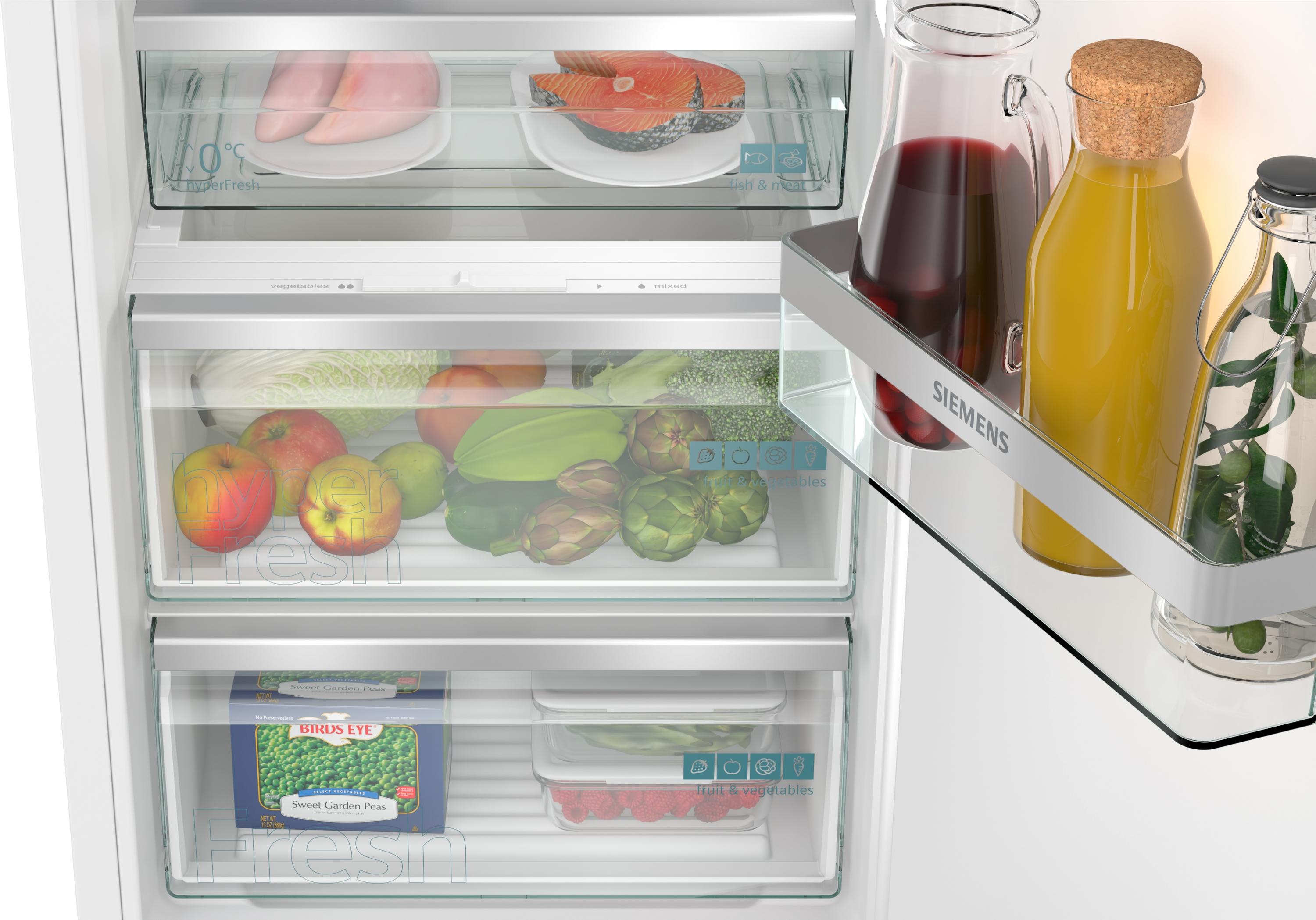 Siemens KI82LADD0 Einbaukühlschrank iQ500 , 177,2 cm hoch, 55,8 cm breit, D
