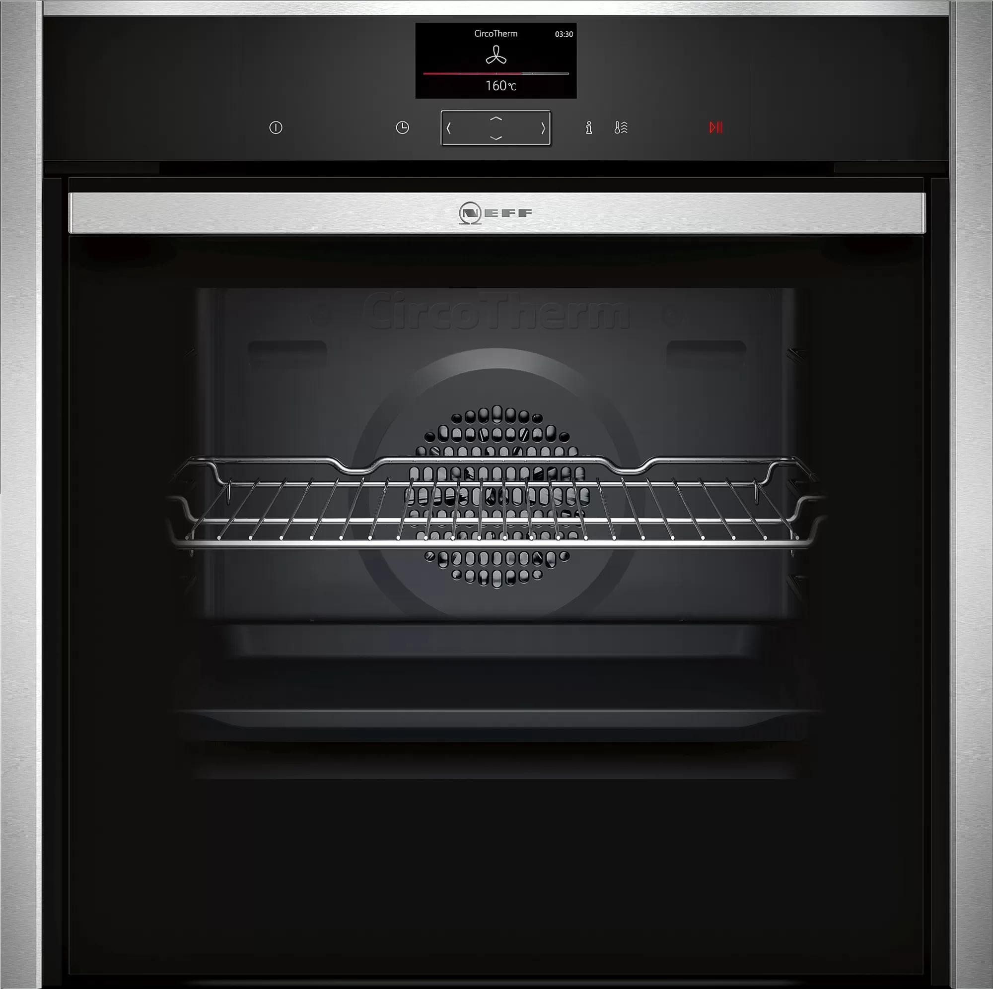 NEFF B57CS24H0 N90 Einbau - Backofen, Pyrolyse und Hydrolyse, A