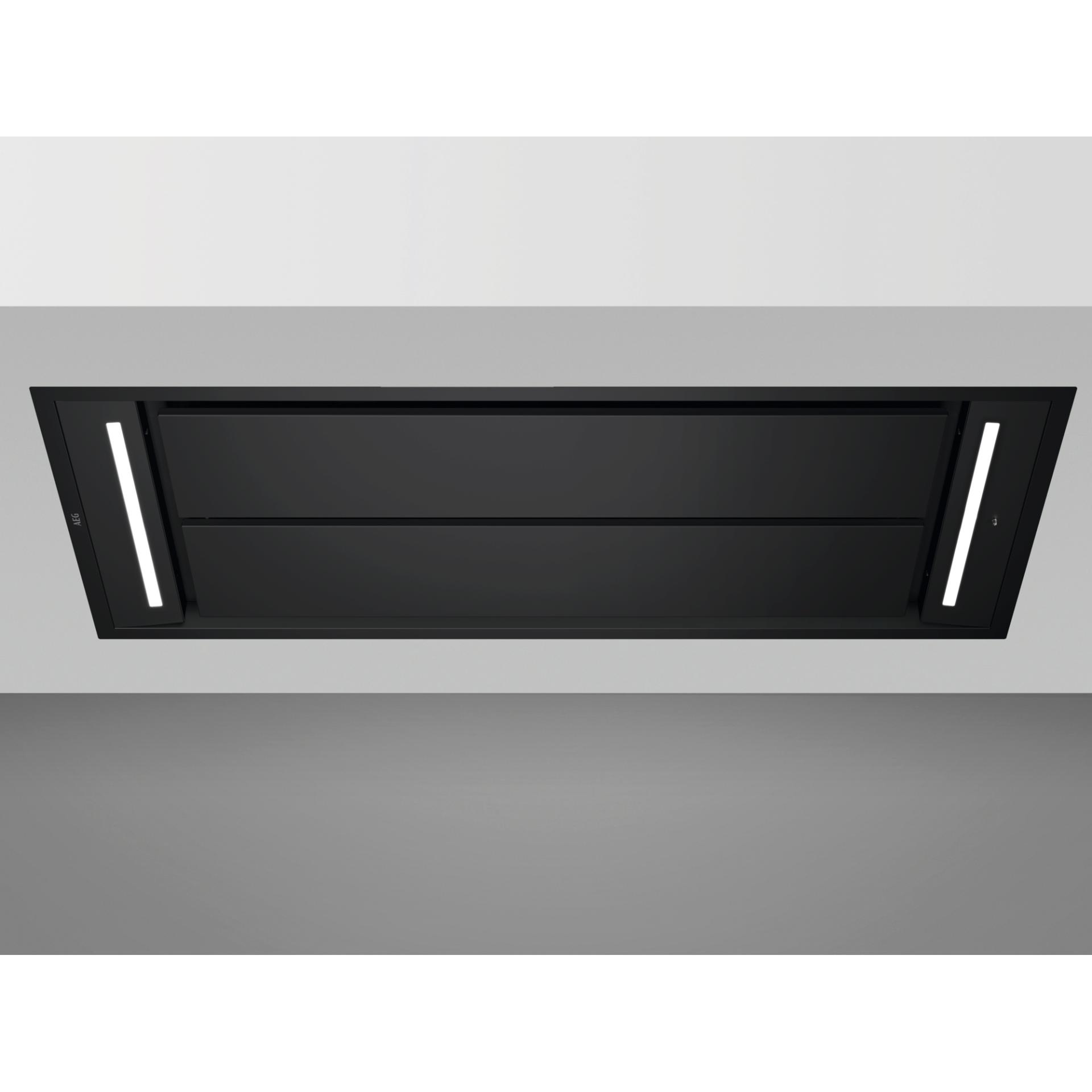 AEG NDC7792SB Deckenlüfter 90cm schwarz BreezeFunktion Hob2Hood