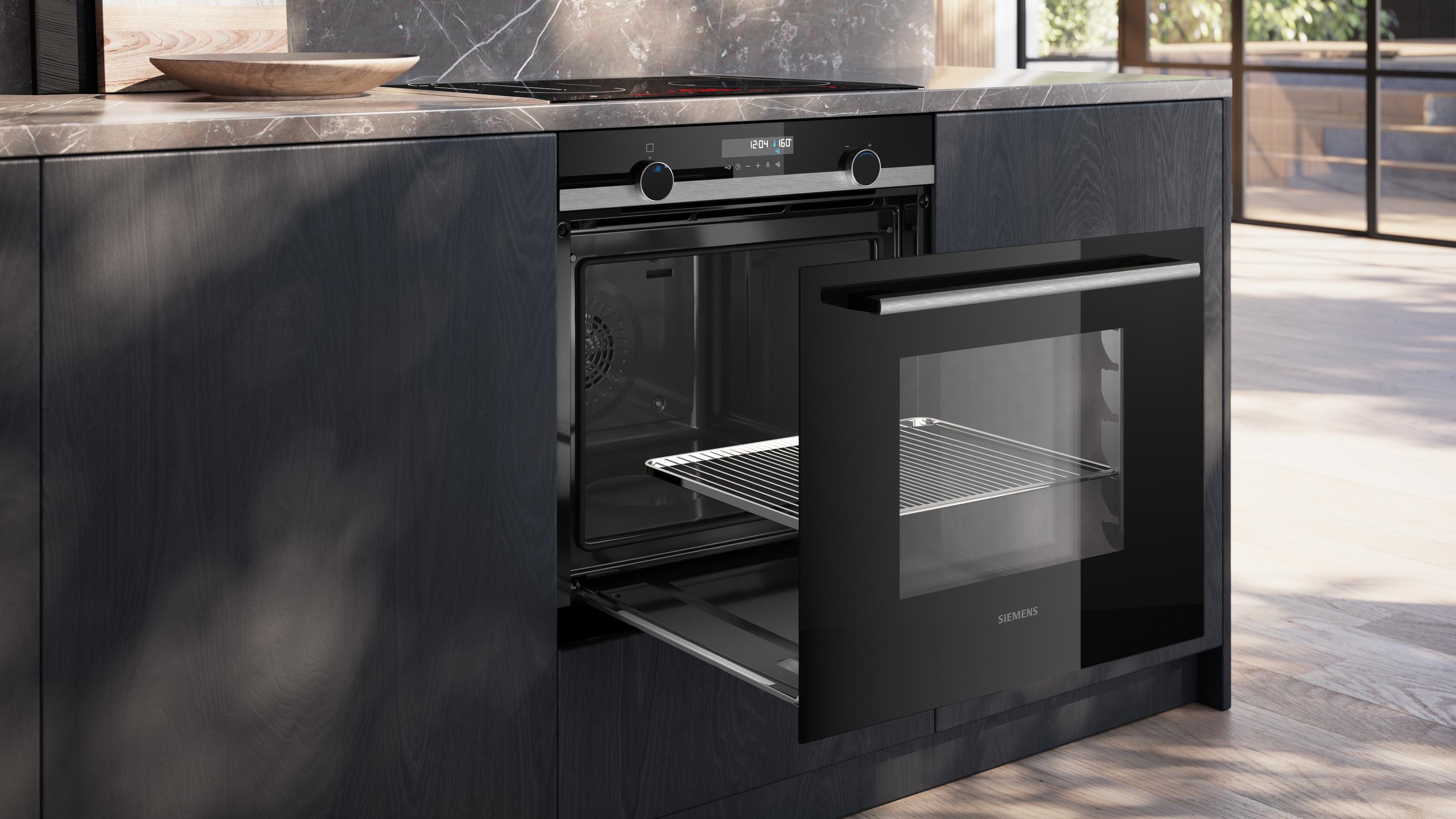 Siemens HB578HBS7 iQ500 A+ Einbau-Backofen, 60 cm breit, 71L, ActiveClean, cookControl30, Home Connect, edelstahl