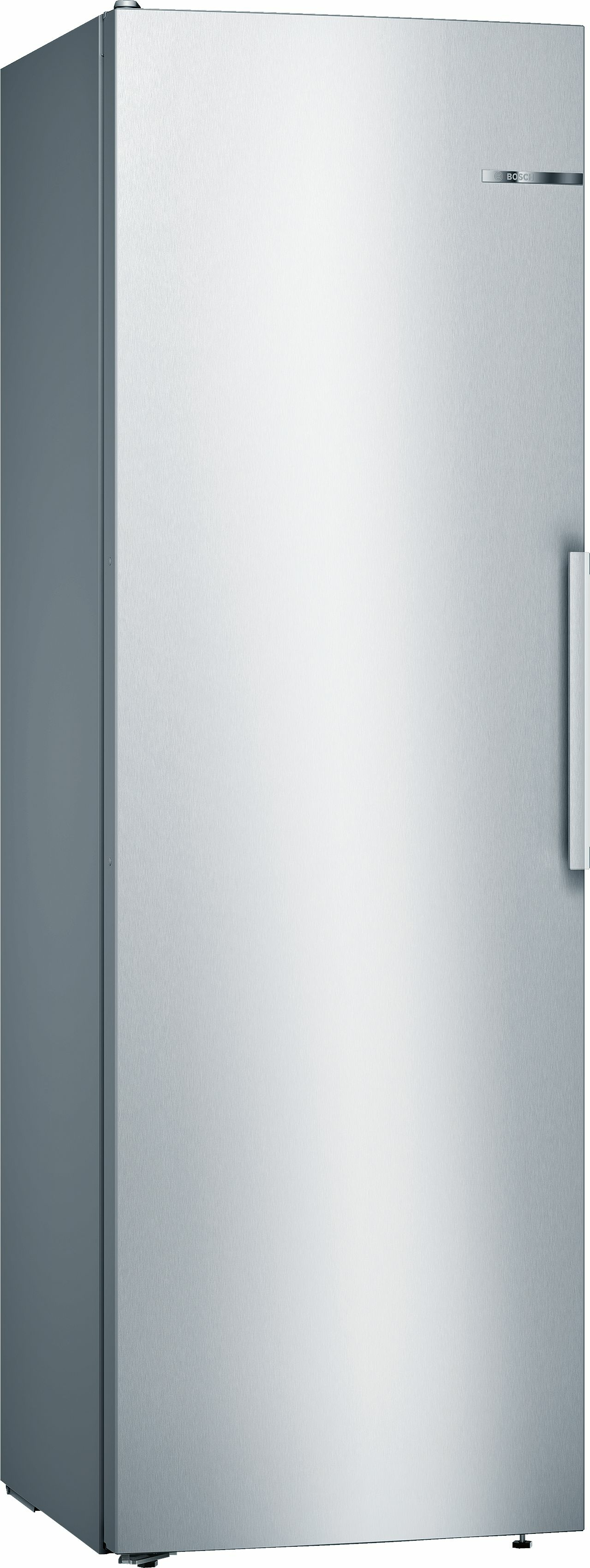 Bosch KSV36VLEP Serie 4 Standkühlschrank, 60 cm breit, 346 L, FreshSense, SuperKühlen, VitaFresh, Edelstahl-Optik