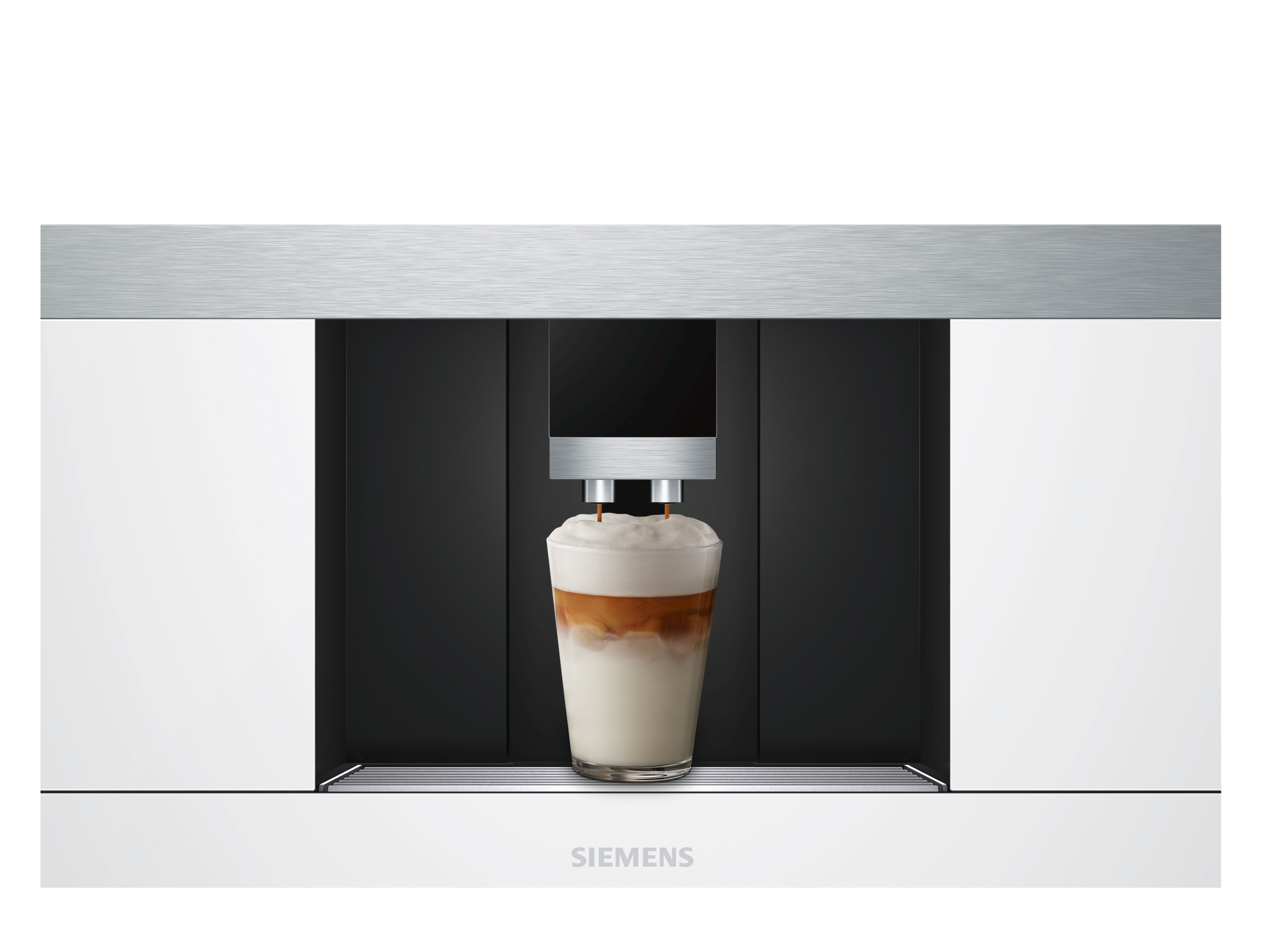 Siemens CT636LEW1 iQ700 Einbau-Kaffeemaschine weiß