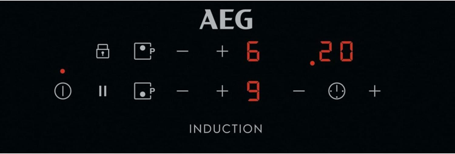 AEG IKB32300CB Autarkes Kochfeld Induktion, 30 cm, Aufliegend, 2 Kochzonen