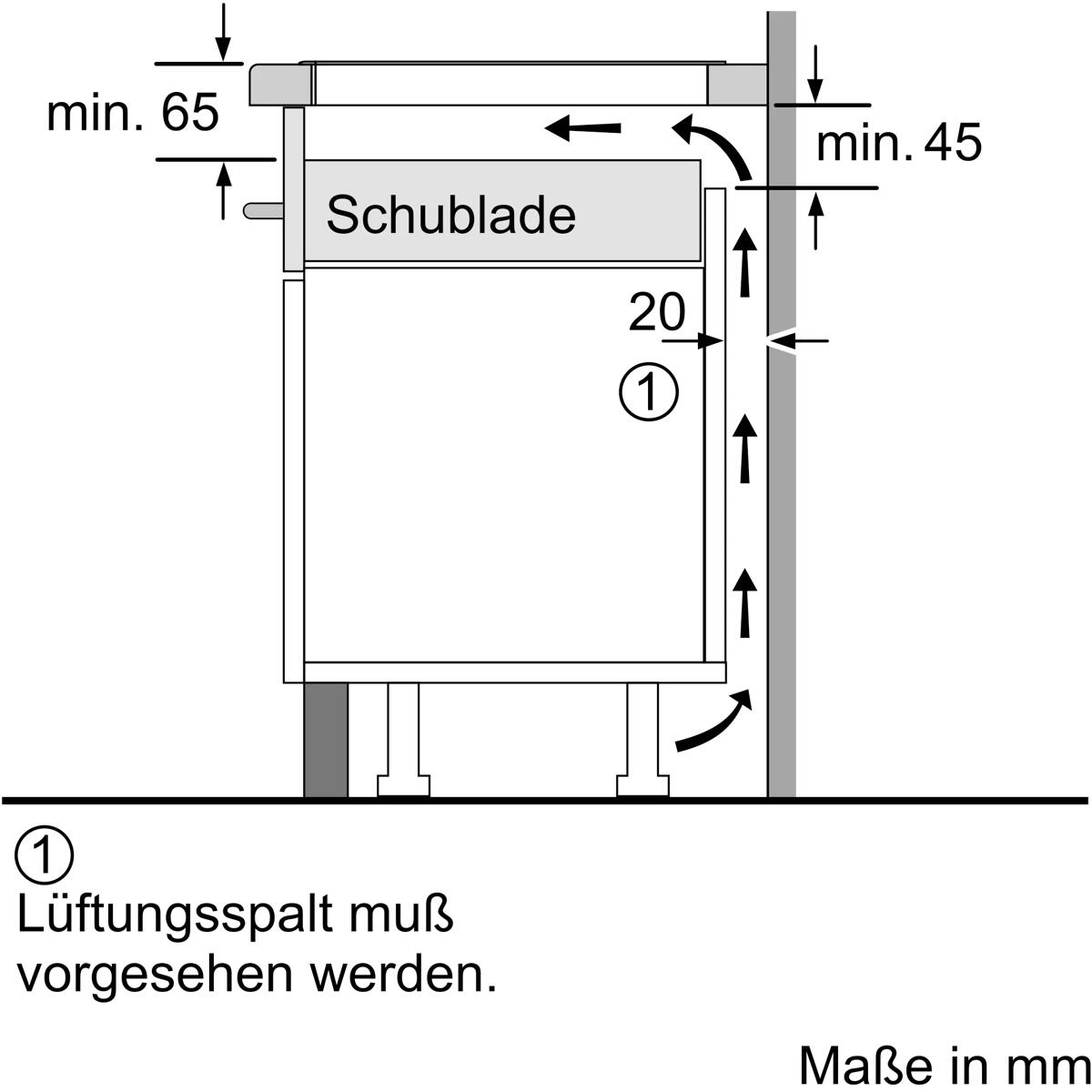 Bosch PIF645HB1E Serie 6 Autarkes Induktionskochfeld, 60 cm breit, mit Rahmen aufliegend, DirectSelect, Home Connect, schwarz