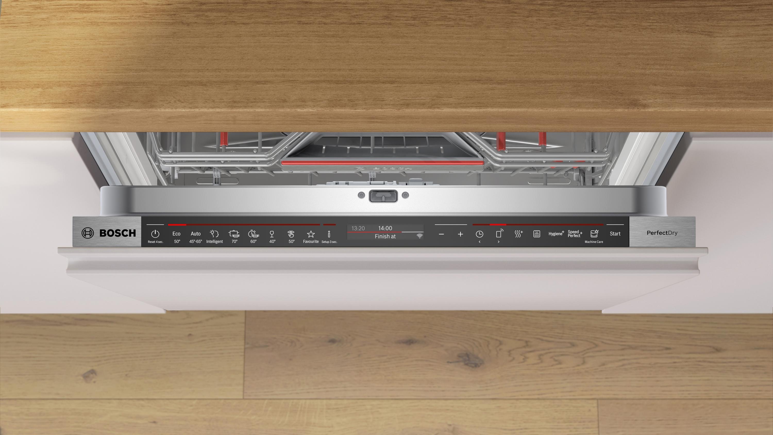 Bosch SMD8TCX04E Serie 8, Vollintegrierter Geschirrspüler, 60 cm