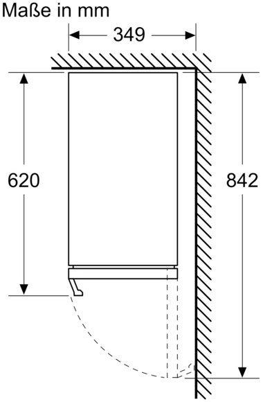 Siemens KU20WVHF0 Einbau Weinkühlschrank 82 cm Nische LED Beleuchtung, F