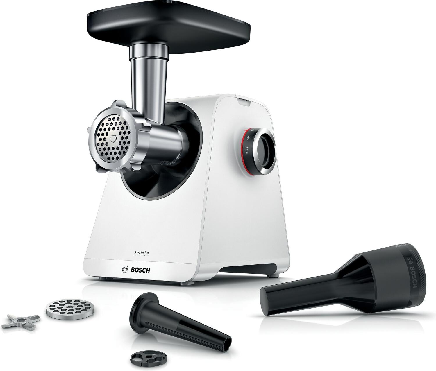 Bosch MFWS420W Fleischwolf, 500 W, 2 Geschwindigkeitsstufen, weiß
