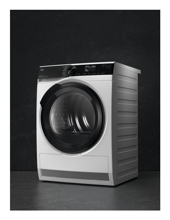AEG TR9W75780 Wärmepumpentrockner 8Kg, Serie 9000, Knitterschutz,3D-Scan Restfeuchteermittlung