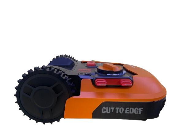 WORX Landroid M WR141E Mähroboter/Akkurasenmäher für kleine Gärten bis 500 qm, Cut to Edge