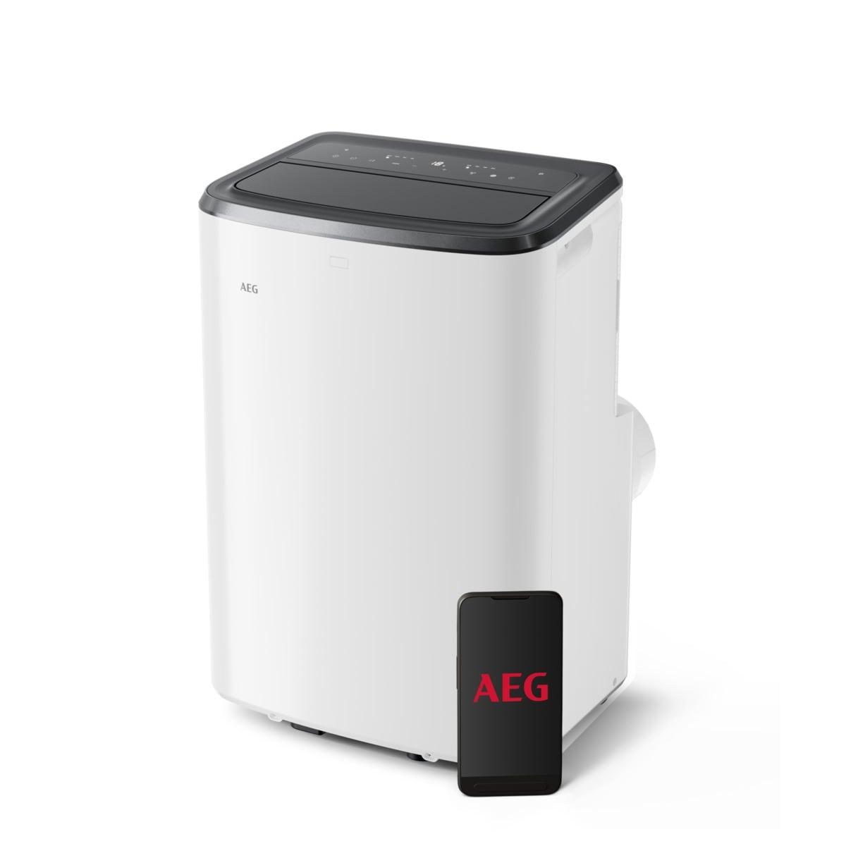 AEG AXP26U339CW Tragbare Klimaanlage Comfort 6000, BTU 9000 64 dB Weiß