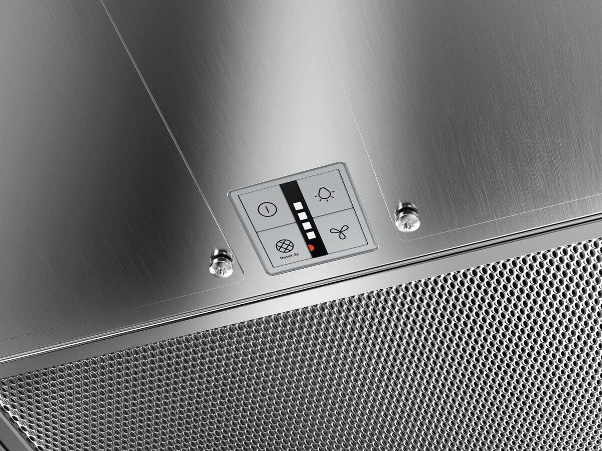 AEG NDC7792SM Dunstabzugshaube Deckeneinbau Edelstahl 600 m³/h 90cm