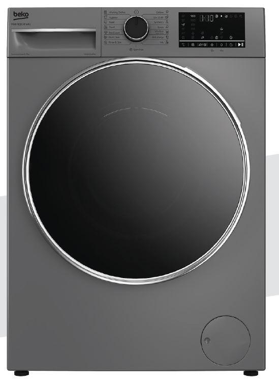 Beko Professional AWGB1012S/PRO Waschmaschine Frontlader 10 kg 1200 U/min Professionell