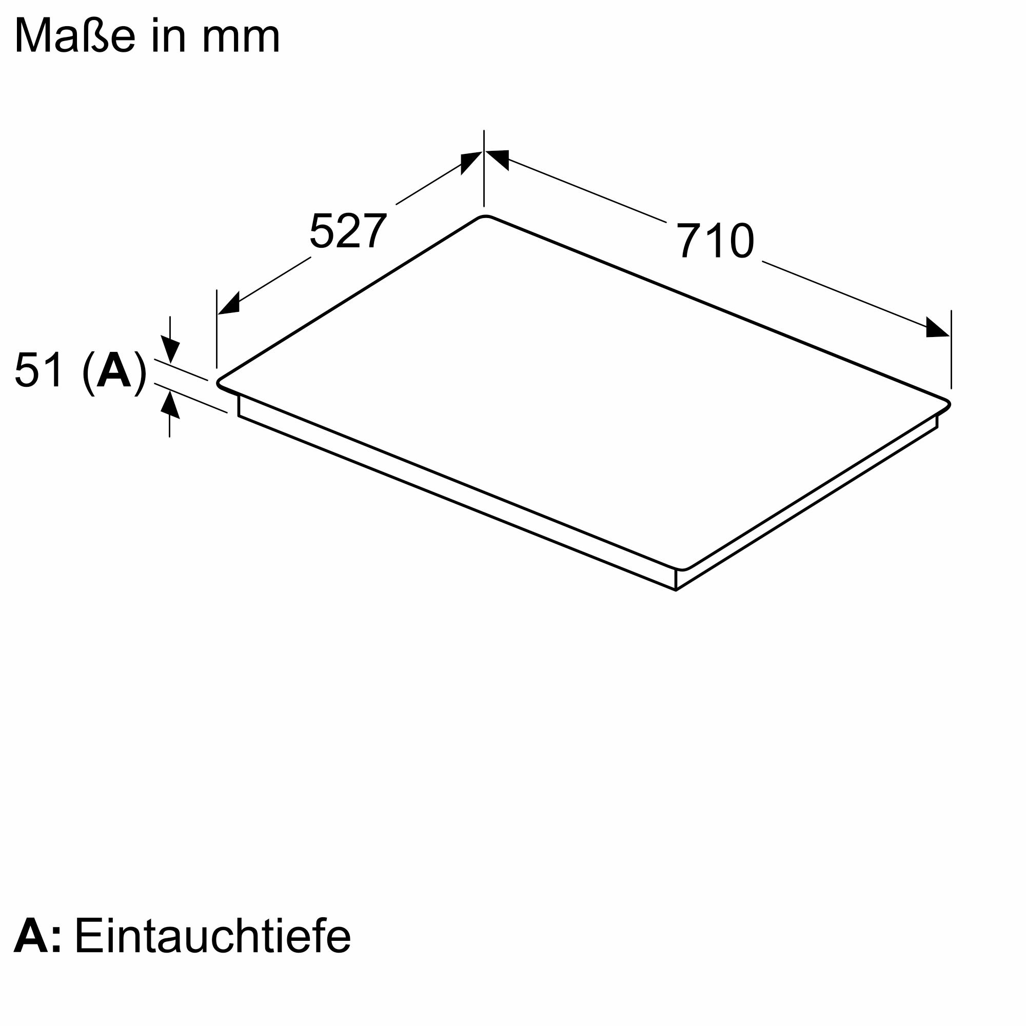 Neff T67TTX4L0 N90 Autarkes Induktionskochfeld, 70 cm breit, TwistPad, 4 Kochzonen, Edelstahlrahmen