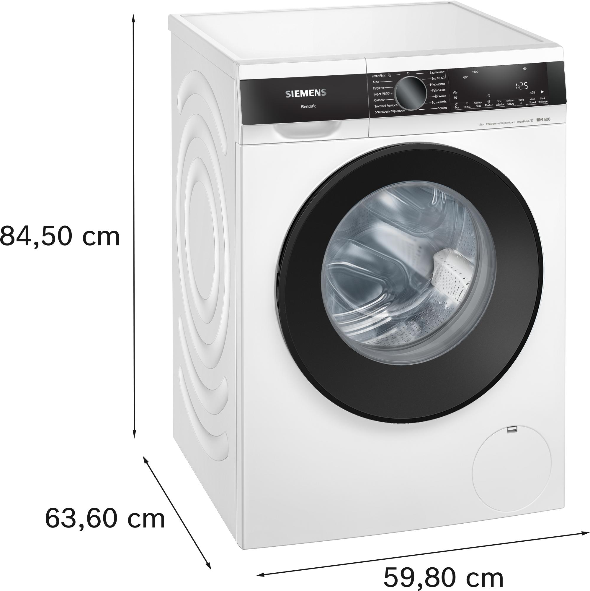 Siemens WG44G2F22 Wasch­ma­schi­ne , 9 kg,1400 U/min, in­tel­li­gen­te Dosierung, A