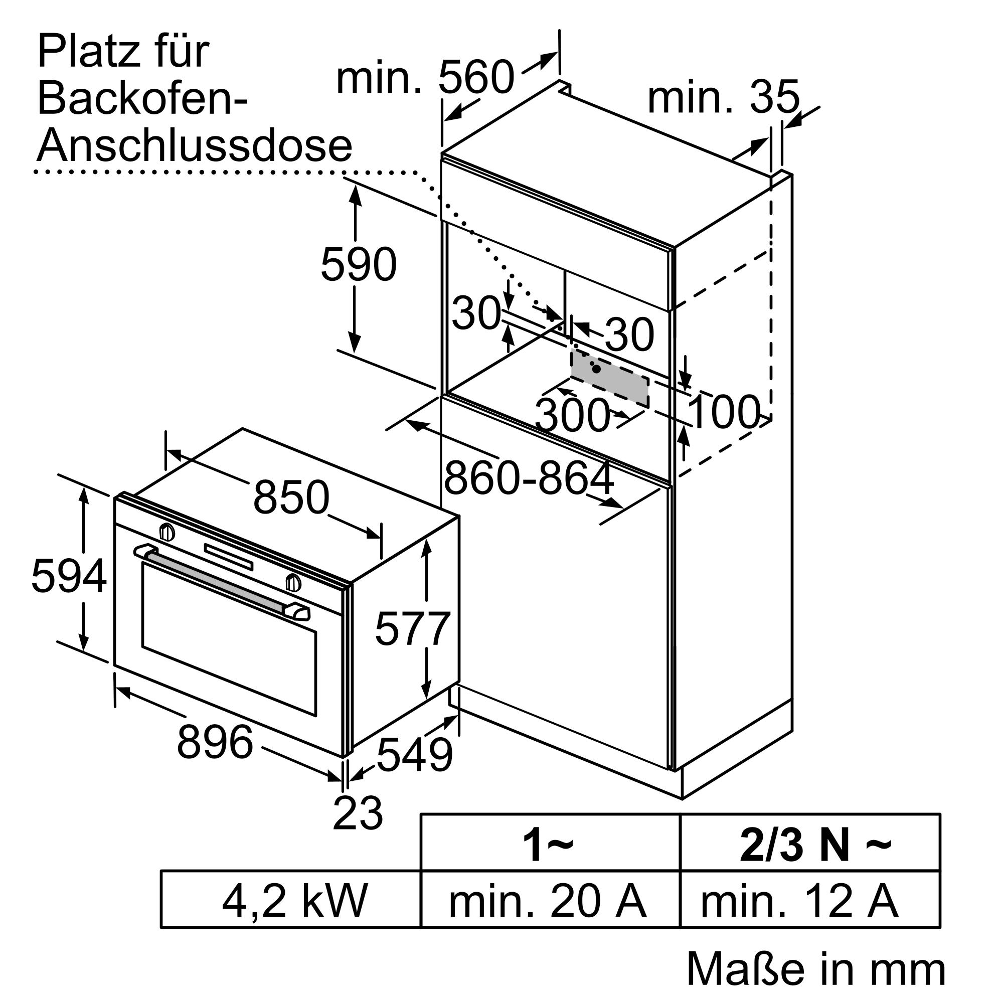 Siemens VB578D0S0 iQ500 Backofen Elektro / Einbau / A+ / 90 cm / Digital Display, A+