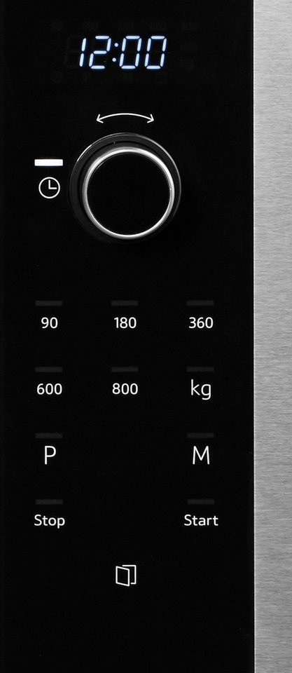 Neff HLAWD23N0 N50 Einbau-Mikrowelle, 800 W, 60cm breit, EasyClock, schwarz