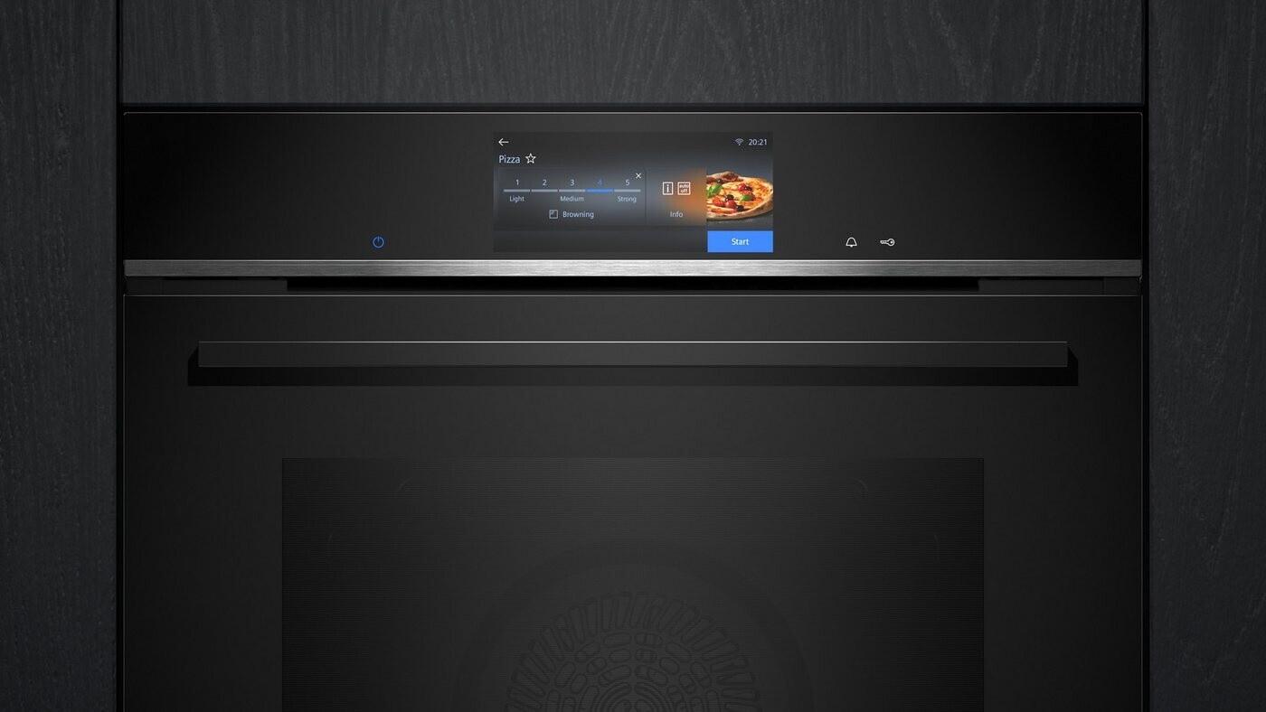 Siemens HB778G9B1 iQ700  Backofen 71 l 3600 W Schwarz