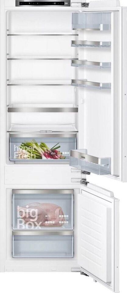 Siemens KI87SADE0 iQ500, Einbau-Kühl-Gefrier-Kombination mit Gefrierbereich unten, 177.2 x 55.8 cm, Flachscharnier mit Softeinzug