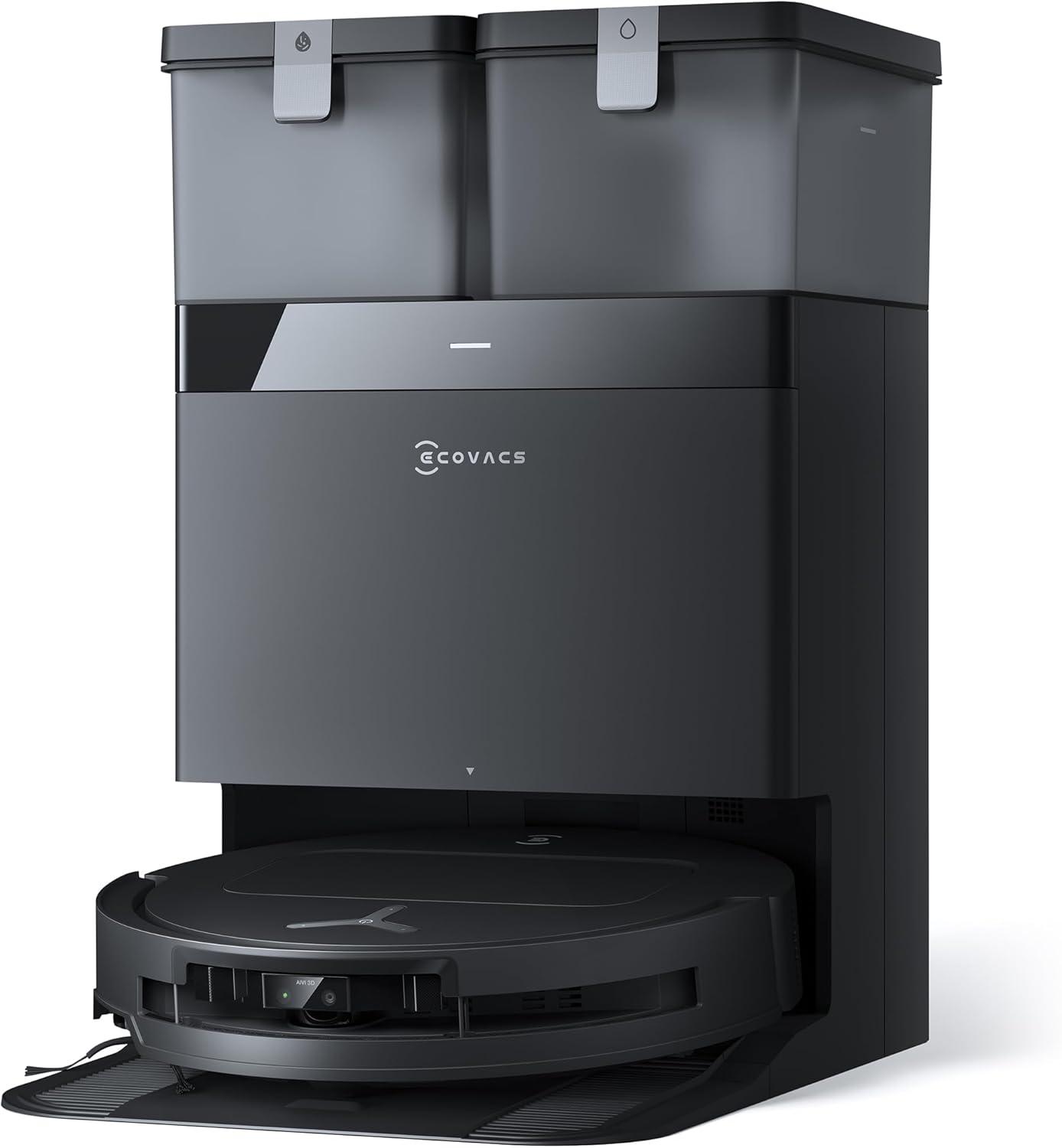 ECOVACS DEEBOT T50 OMNI Gen2 Saugroboter mit Wischfunktion schwarz