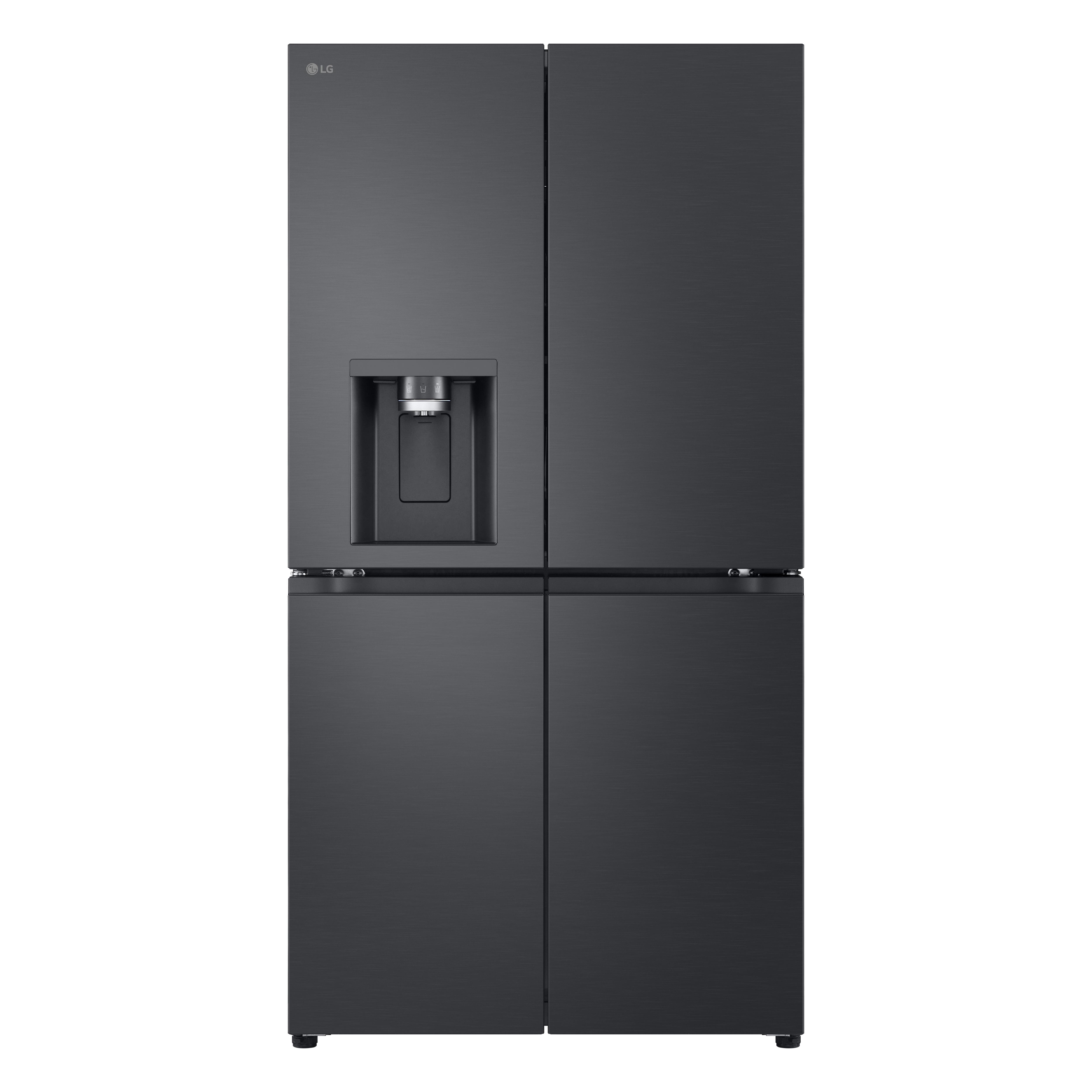 LG GML960EVBE Side-by-Side Kühlkombination Freistehend 641 l Schwarz