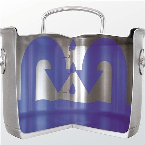 Fissler Original-Profi Collection Kochtopf 24 cm (mit Metalldeckel) Induktionsgeeignet, aus Edelstahl