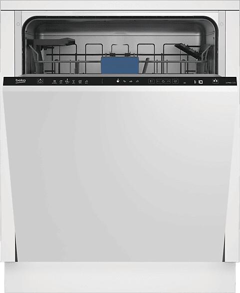 Beko BDIN36451 vollintegrierbarer Geschirrspüler 9,5 l, 14 Maßgedecke, TrayWash