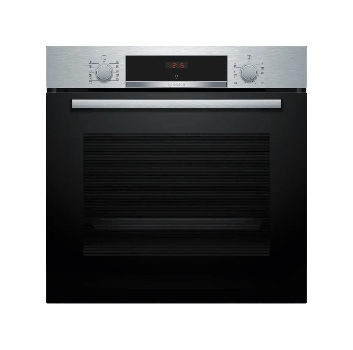 Bosch HBA514ES4 Serie 4  Einbaubackofen, 71 l, EEK A+, 3D-Heißluft, 7 Beheizungsarten, Hydrolyse
