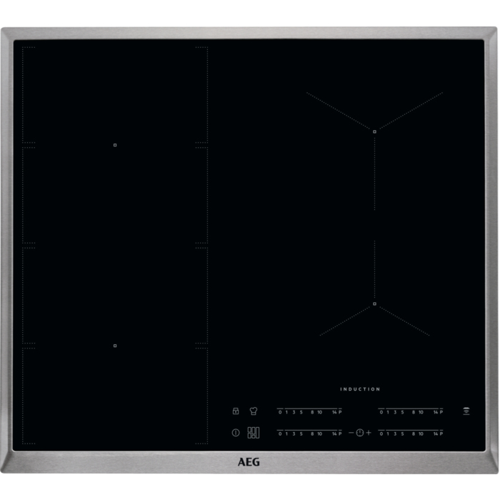 AEG IKE64471XB Autarkes Induktions - Kochfeld, Hob²Hood-Funktion, 4 Kochzonen