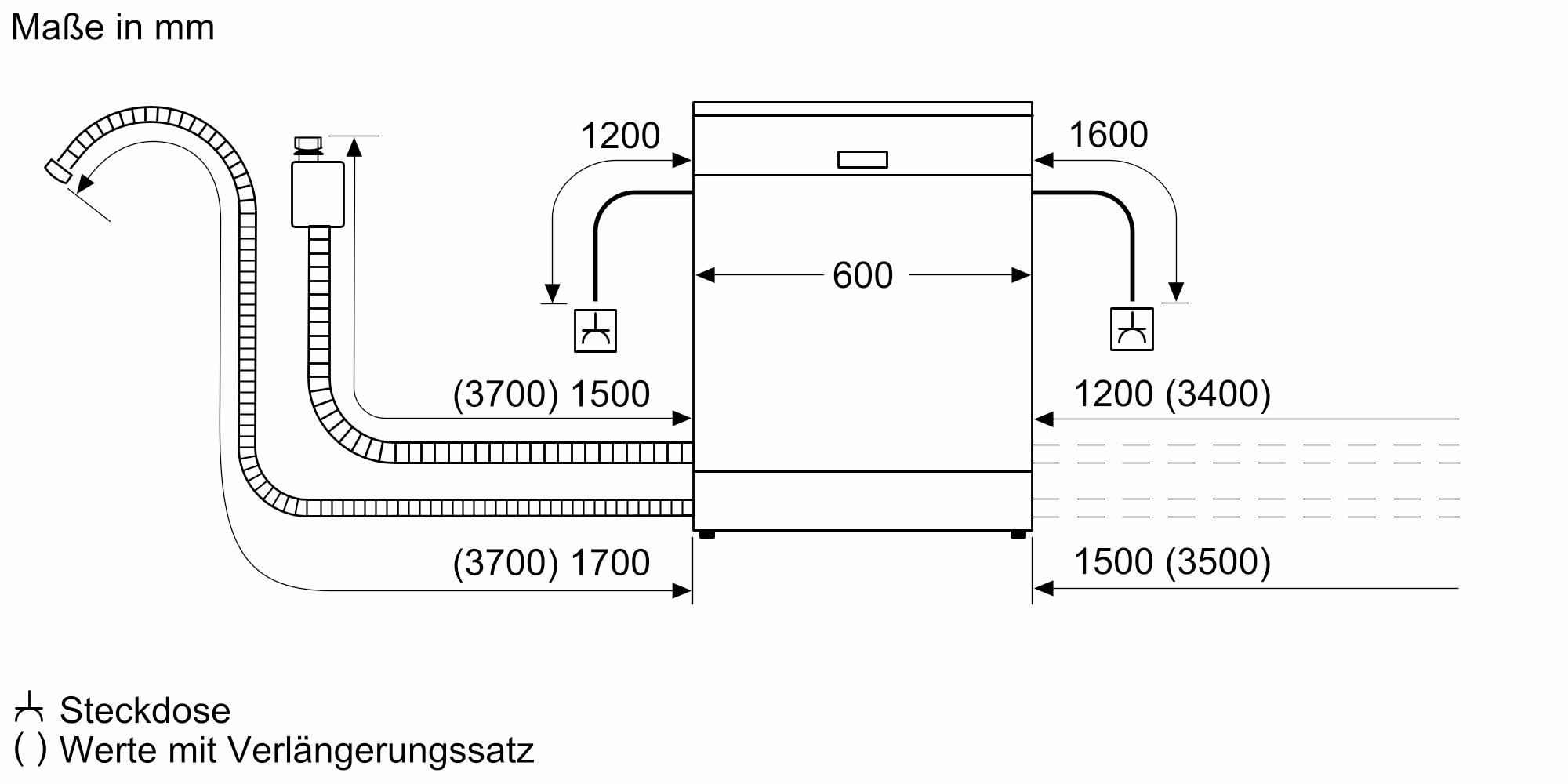 Siemens SN43ES04TE iQ300, Unterbau-Geschirrspüler, 60 cm, Gebürsteter Stahl