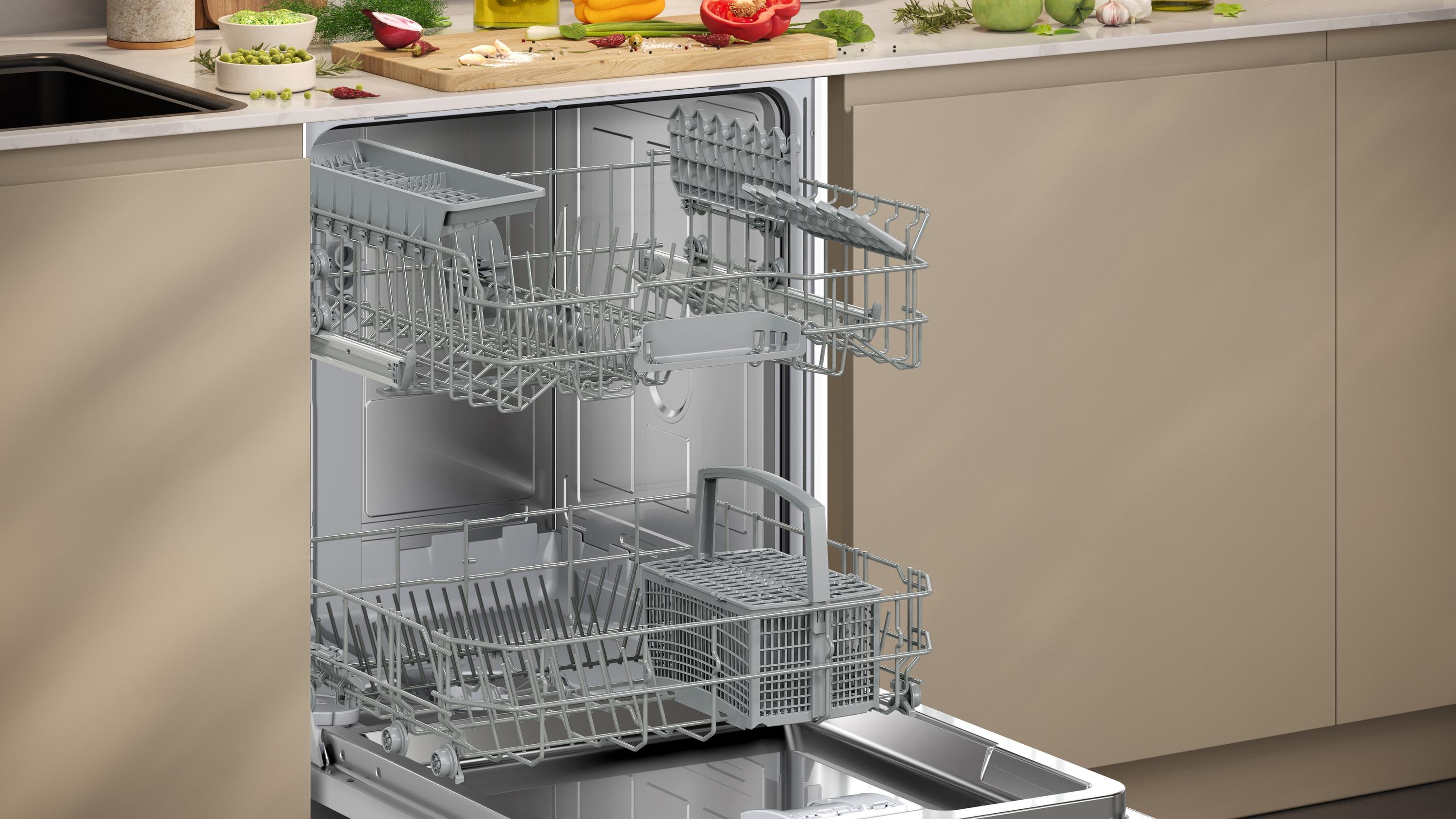 Neff S155HTX06E N 50, Geschirrspüler vollintegrierbar, 60 cm