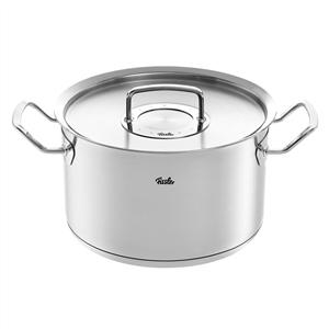 Fissler Original-Profi Collection Kochtopf 24 cm (mit Metalldeckel) Induktionsgeeignet, aus Edelstahl