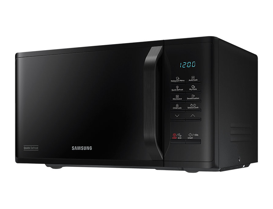 Samsung MS23K3513AK Mikrowelle Arbeitsplatte Solo-Mikrowelle 23 l 800 W Schwarz