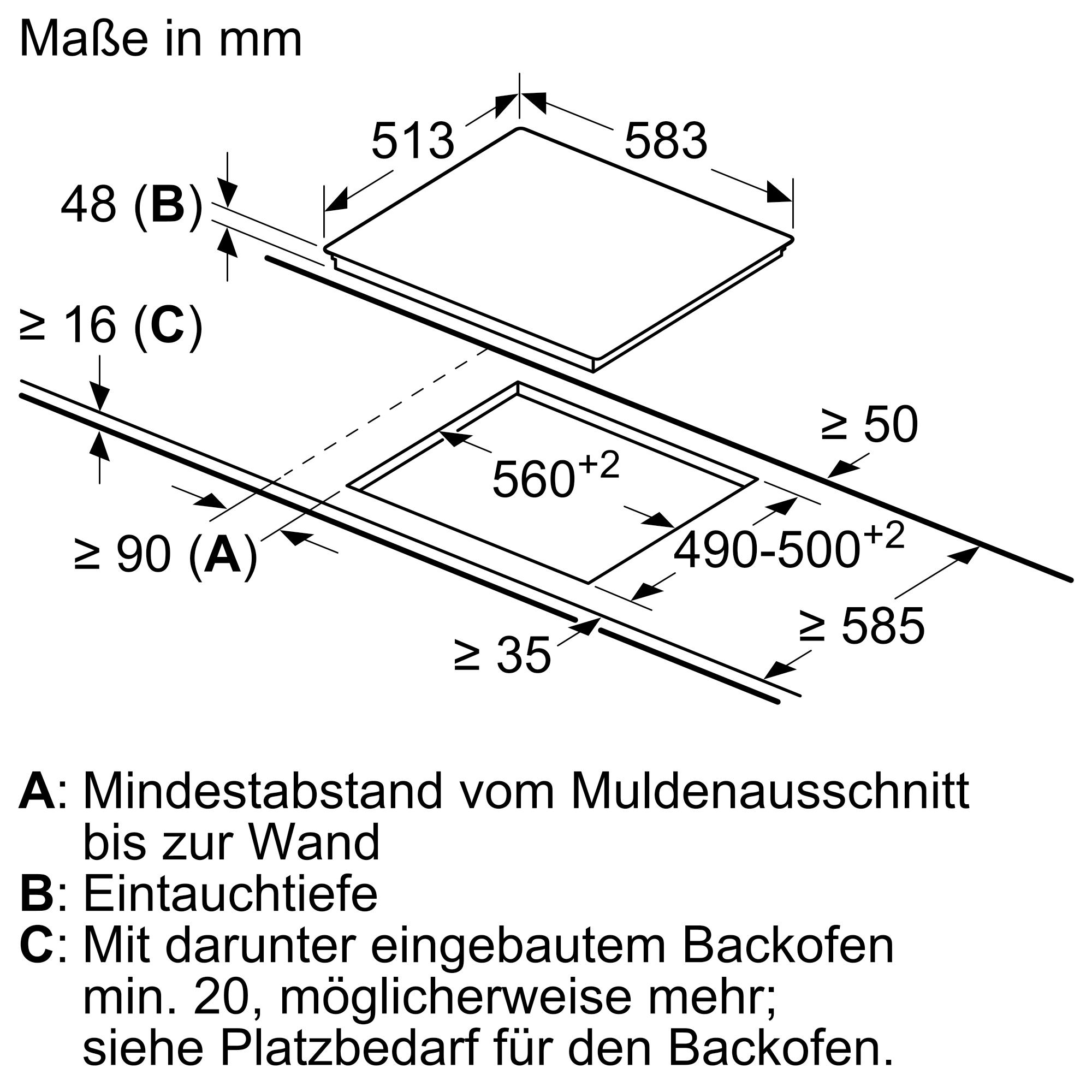 Siemens ET645HN17E iQ300 autarkes Kochfeld Elektro / 58.3 cm