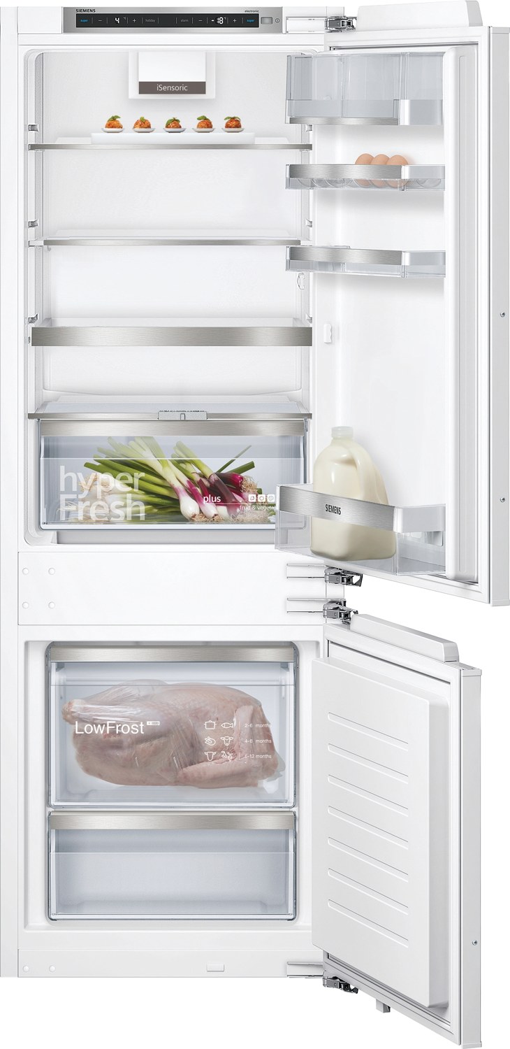 Siemens KI77SADD0 iQ500 Einbau-Kühlgefrierkombination, 229 l / lowFrost / hyperFresh Premium 0°, D