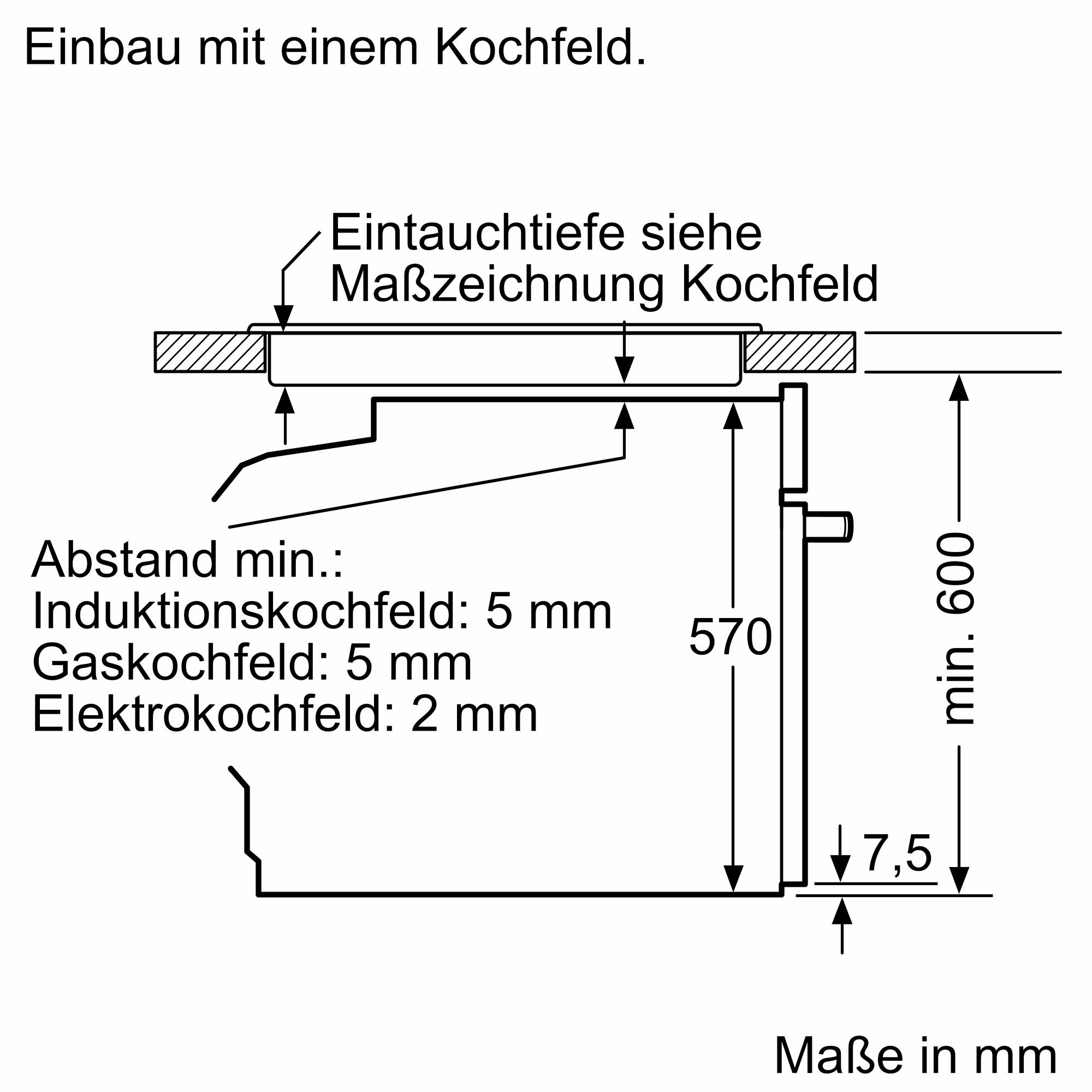 Siemens HB578HBS7 iQ500 A+ Einbau-Backofen, 60 cm breit, 71L, ActiveClean, cookControl30, Home Connect, edelstahl