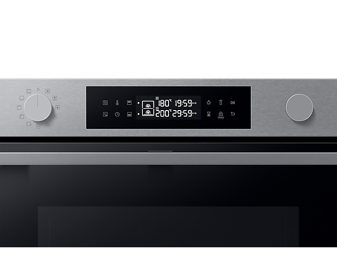 Samsung NV7B4550VAS/U1 Backofen 76 l A+ Schwarz, Satinierter Stahl