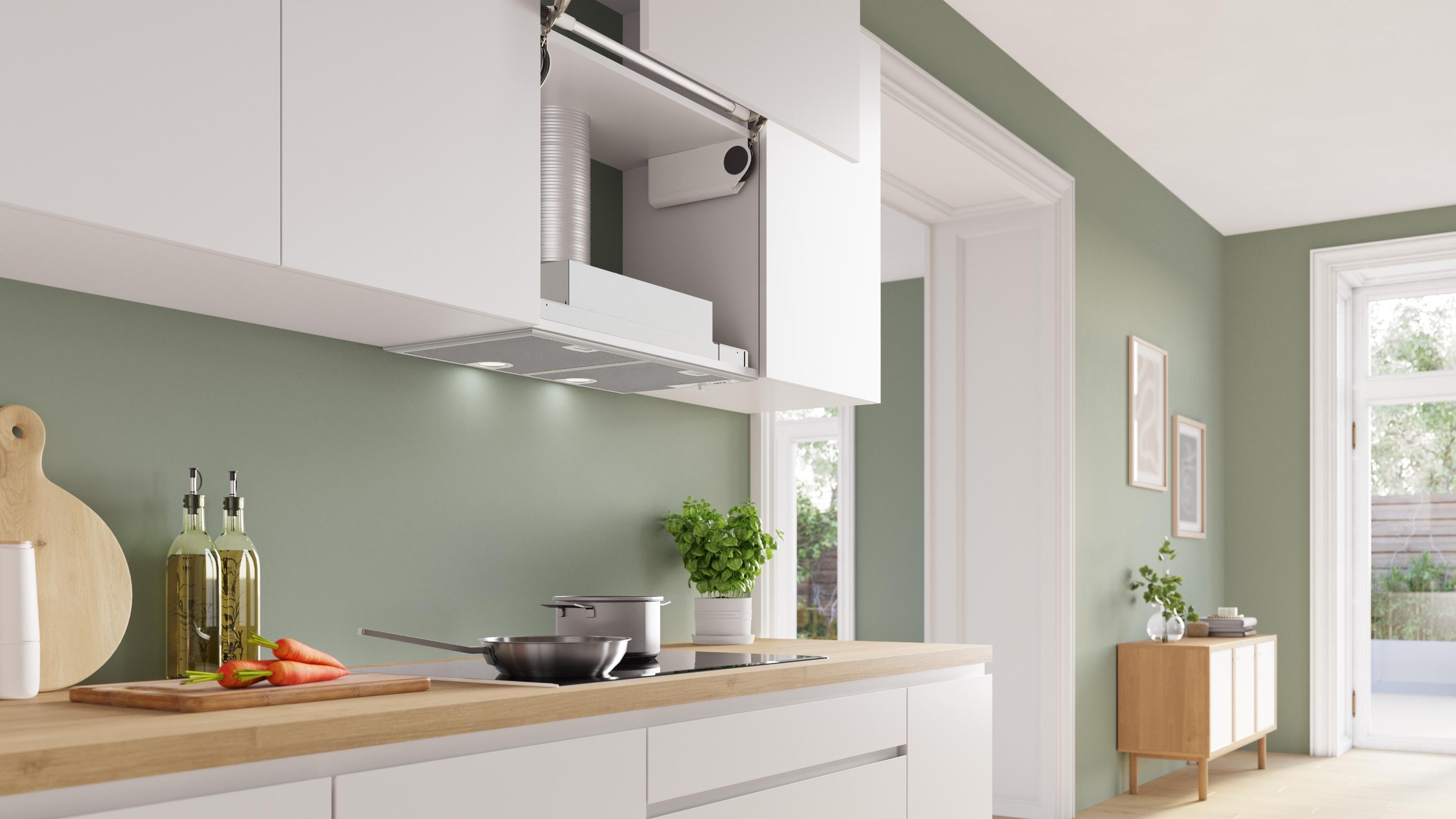 Bosch DHL755BM Serie 4, Lüfterbaustein, 75 cm, Silber, metallisch