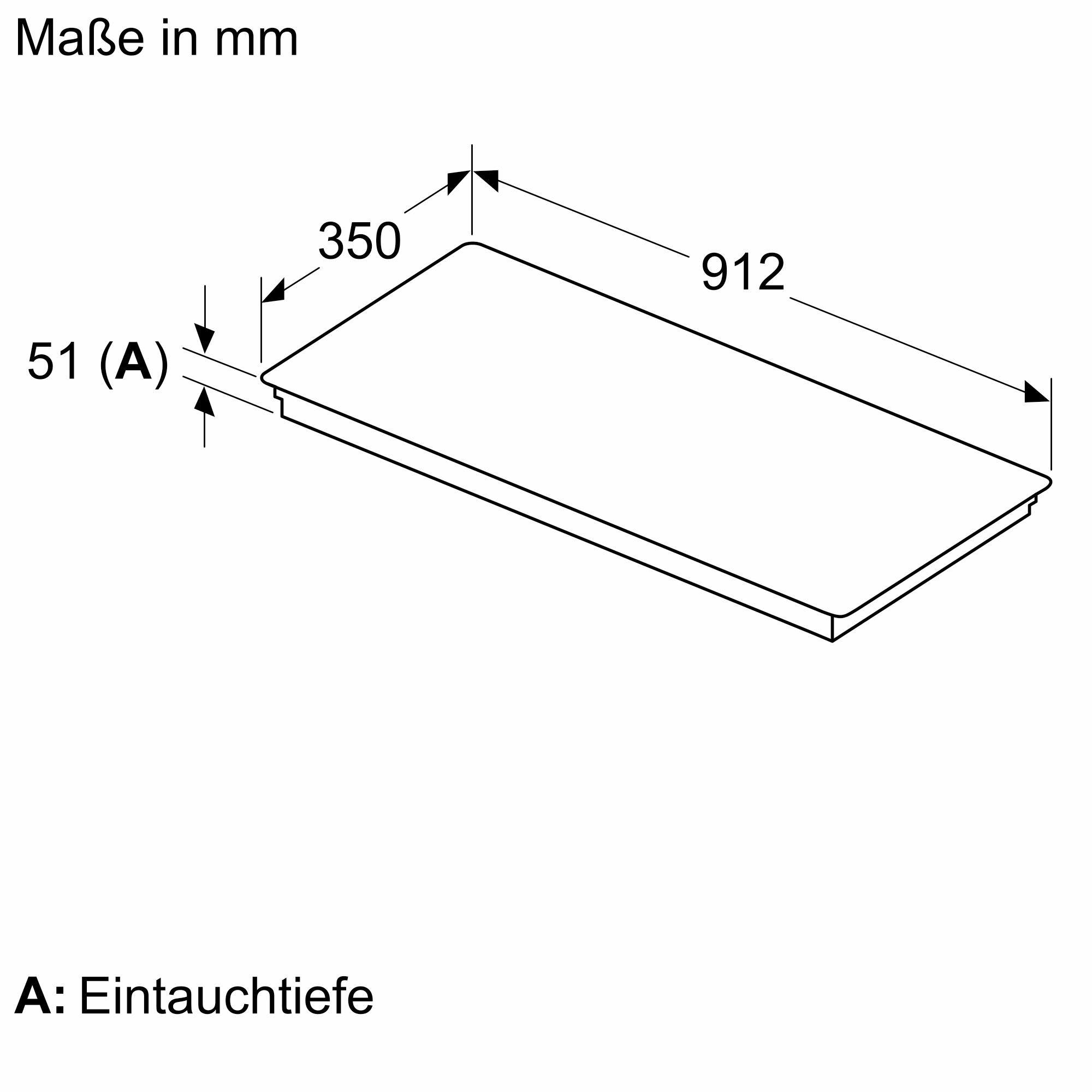 Siemens EX275HXC1E iQ700 Autarkes Induktionskochfeld, Glaskeramik, 91 cm breit, TouchControl, HomeConnect, mit Rahmen, schwarz